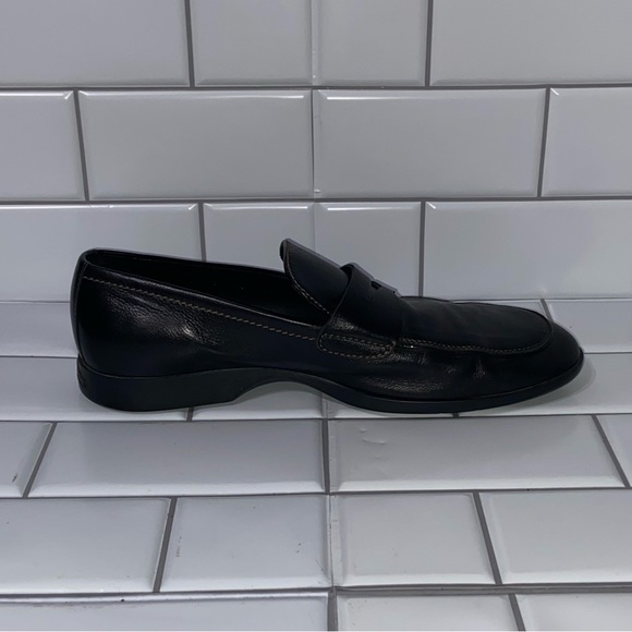 Louis Vuitton LV Dress Shoes Loafers Oxford Leather Black Men’s UK 7.5 US 8.5 - Picture 12 of 12